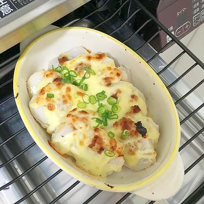 里芋の味噌マヨチーズ焼き